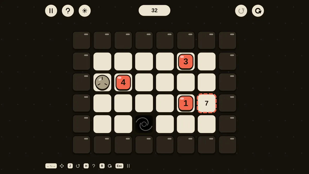 SUMOO, dark board: a pit